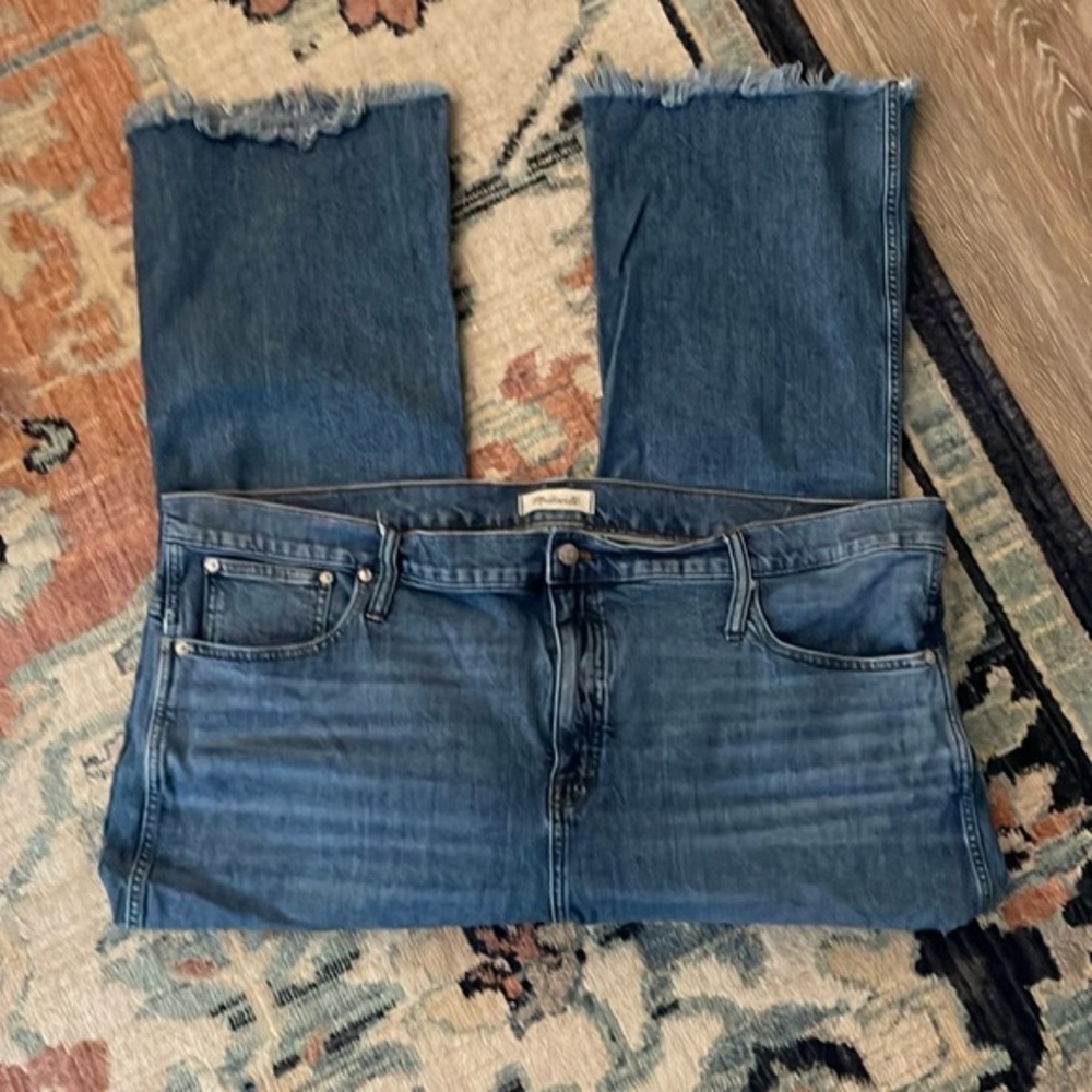 Madewell Cali Demi boot cut jeans